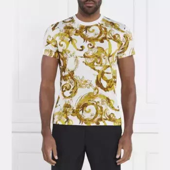 Облегающая футболка Versace, белый