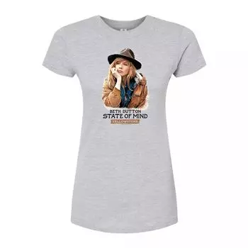 Облегающая футболка Yellowstone Beth Dutton для юниоров Licensed Character