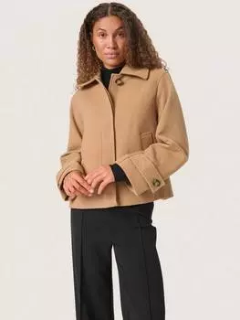 Облегающая куртка slrubie Soaked In Luxury, цвет Burro