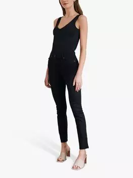 Облегающая майка Great Plains Core из органического хлопка, черная