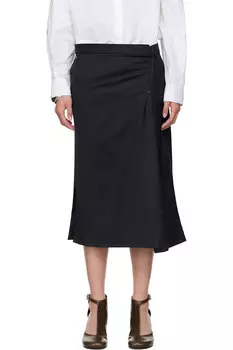 Облегающая миди-юбка Bless, синий