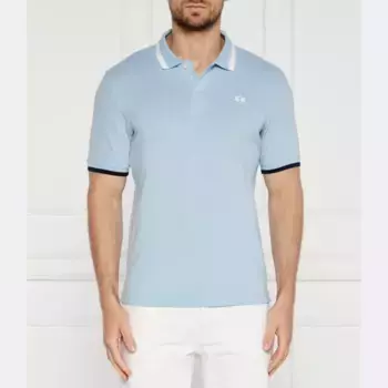 Облегающая рубашка-поло La Martina, синий