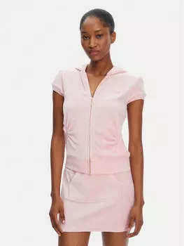 Облегающая толстовка Heritage JCGAS125021 Juicy Couture, розовый