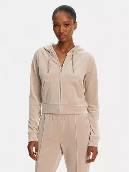Облегающая толстовка Madison JCWA122001 Juicy Couture, бежевый