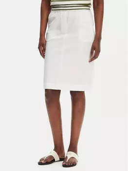 Облегающая юбка-карандаш 16001367 Olsen, белый