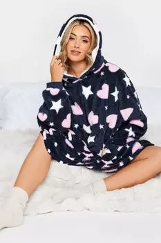 Облегающее худи Yours, синий