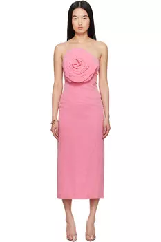 Облегающее миди-платье Blumarine, розовый