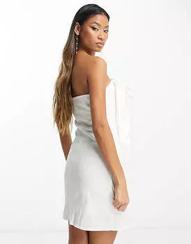 Облегающее мини-платье Extro & Vert Bridal с бантом