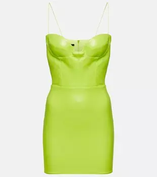 Облегающее мини-платье Sweetheart ALEX PERRY, желтый