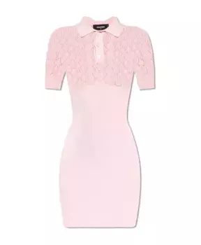 Облегающее платье Dsquared2, розовый