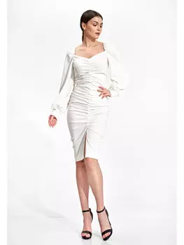 Облегающее платье Figlfigl, белый