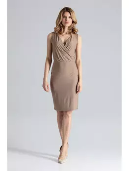 Облегающее платье Figlfigl, бежевый