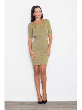 Облегающее платье Figlfigl, хаки