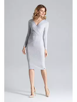 Облегающее платье Figlfigl, серый