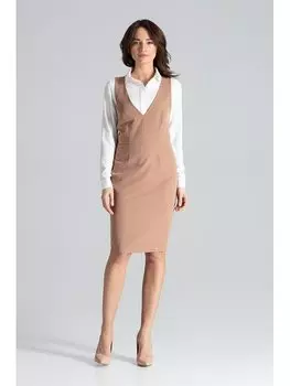 Облегающее платье Lenitif, коричневый