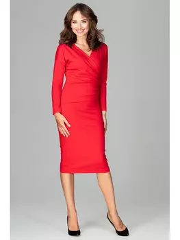 Облегающее платье Lenitif, красный