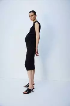 Облегающее платье Mom H&M, черный