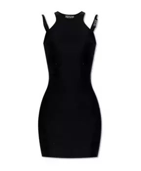 Облегающее платье Versace Jeans Couture, черный