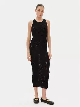 Облегающее трикотажное платье 105141 A2LP Pinko, черный