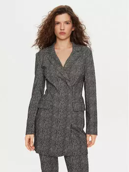 Облегающее трикотажное платье Greenwich R24F7105HS Staud, серый