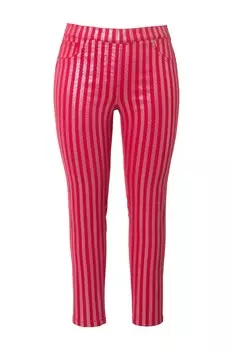 Облегающие брюки Angel of Style, цвет Red/Neon red