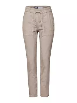 Облегающие брюки CECIL, темно-бежевый