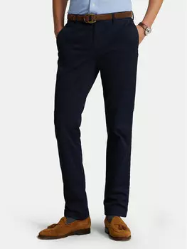 Облегающие брюки чинос 710644988002 Polo Ralph Lauren, синий