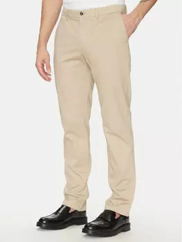 Облегающие брюки чинос Denton MW0MW37717 Tommy Hilfiger, бежевый