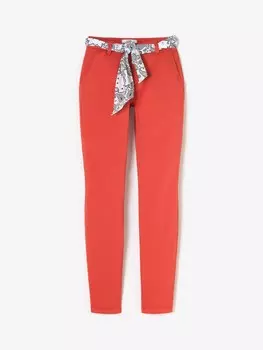 Облегающие брюки чинос Le Temps Des Cerises, красный