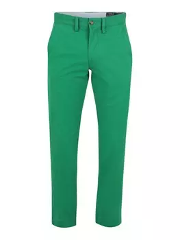 Облегающие брюки-чинос Polo Ralph Lauren BEDFORD, зеленый