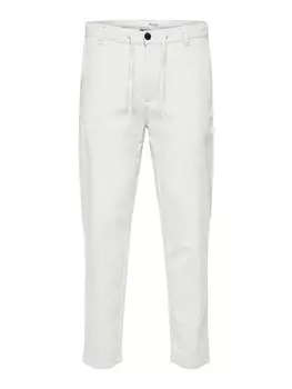 Облегающие брюки-чинос SELECTED HOMME SLHBrody, белый