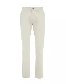 Облегающие брюки чинос WE Fashion, экрю