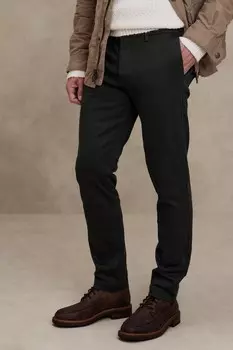 Облегающие брюки-чиносы с быстрым движением Banana Republic, черный