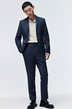 Облегающие брюки H&M, синий