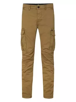 Облегающие брюки-карго Petrol Industries Ipnavik, коричневый