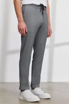 Облегающие брюки с карманами Ac&Co, серый