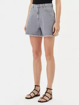 Облегающие джинсовые шорты PL801112 Pepe Jeans, серый