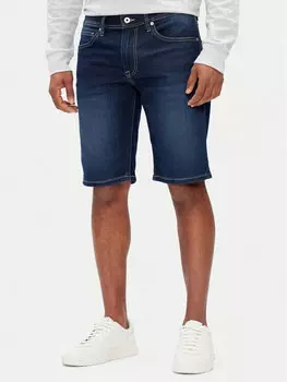 Облегающие джинсовые шорты PM801075 Pepe Jeans, синий