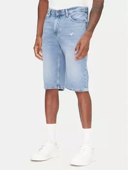 Облегающие джинсовые шорты Ryan DM0DM21855 Tommy Jeans, синий