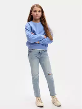 Облегающие джинсы 454345-01 Gap, синий