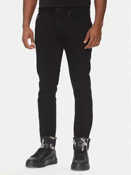 Облегающие джинсы 78GAB5DC Versace Jeans Couture, черный