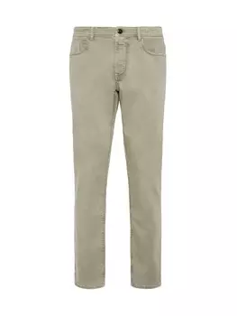 Облегающие джинсы Boggi Milano, оливковый