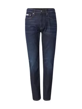 Облегающие джинсы Calvin Klein Jeans, темно-синий