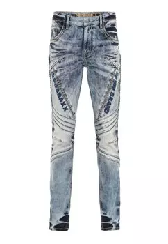 Облегающие джинсы CIPO & BAXX DENIM, синий