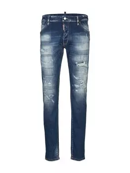 Облегающие джинсы DSQUARED2 Cool Guy Jean, морской синий