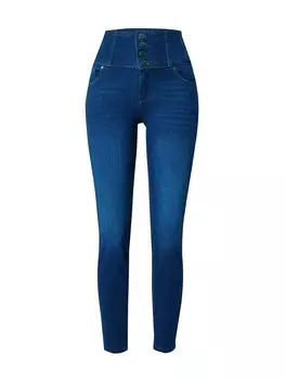 Облегающие джинсы GUESS, синий