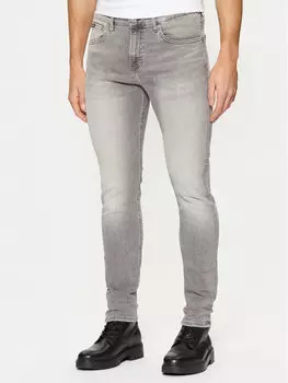 Облегающие джинсы J30J326562 Calvin Klein Jeans, серый
