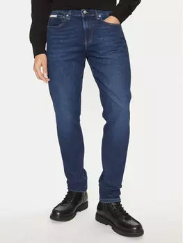 Облегающие джинсы J30J327007 Calvin Klein Jeans, синий