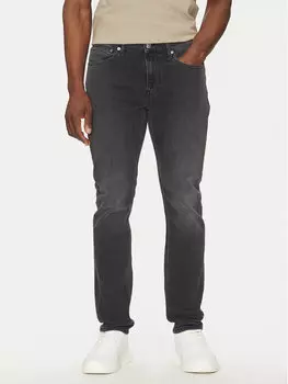 Облегающие джинсы J30J327149 Calvin Klein Jeans, серый