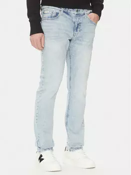 Облегающие джинсы J30J327155 Calvin Klein Jeans, синий